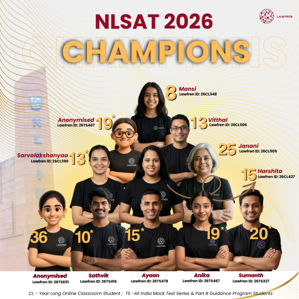 Lawfren NaLSAT 2026 Toppers