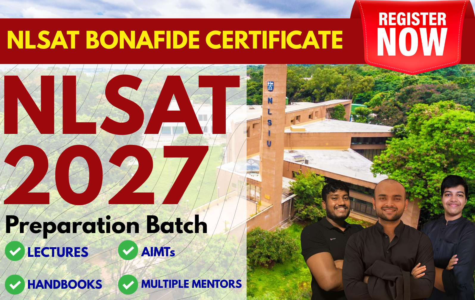 NLSAT Bonafide Certificate